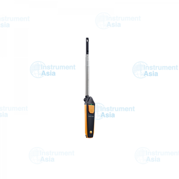 thermal anemometer with smartphone operation